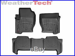 WeatherTech DigitalFit FloorLiner Mats for Range Rover Sport 2008-2013 Black