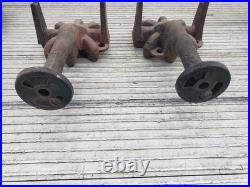 Wedgewood Model 2C Two Burner Gas Camping Stove 1930's Cast Iron