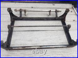 Wedgewood Model 2C Two Burner Gas Camping Stove 1930's Cast Iron