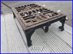 Wedgewood Model 2C Two Burner Gas Camping Stove 1930's Cast Iron