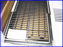 Whirlpool electric downdraft stove RC8900XXW White open box DELIVERY AVAIL NOS