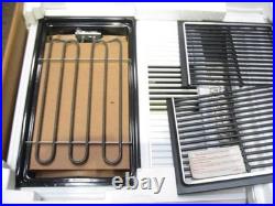 Whirlpool electric downdraft stove RC8900XXW White open box DELIVERY AVAIL NOS