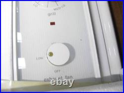 Whirlpool electric downdraft stove RC8900XXW White open box DELIVERY AVAIL NOS