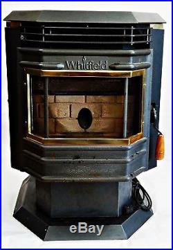 Whitfield Quest Freestanding Pellet Stove Used / Refurbished Runs Perfect