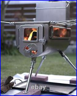 Winnerwell Woodlander Double View 1G M/L-sized Camping Stove(Inc. Shipping cost)
