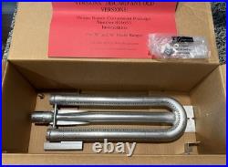 Wolf 815589 OEM Oven Burner Tube with Instructions (Additional Hardware Included)