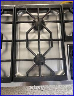 Wolf Model Ct36g/s 36 Natural Gas 5 Burner Cooktop