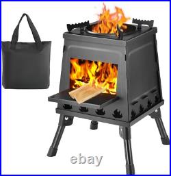 Wood Burning Stove, Camping Wood Stove, Small Portable Cast Iron Wood Stove
