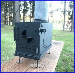 Wood Burning Stove for cabin, tiny house or outdoors, Ammo can