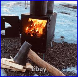 Wood Burning Stove for cabin, tiny house or outdoors, Ammo can