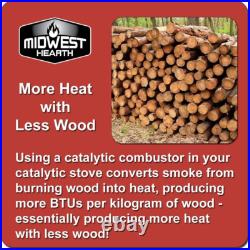 Wood Stove Catalytic Combustor Catalyst Vermont Castings Defiant and Encore Fle