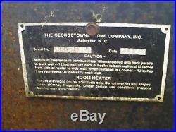 Wood burning Heater Georgetown Stove company Asheville NC Free standing / insert