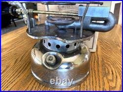 Working VTG. COLEMAN STOVE NICKEL PLATED MODEL 500 SPEEDMASTER STOVE B-47, 1947