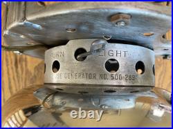 Working VTG. COLEMAN STOVE NICKEL PLATED MODEL 500 SPEEDMASTER STOVE B-47, 1947