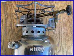 Working VTG. COLEMAN STOVE NICKEL PLATED MODEL 500 SPEEDMASTER STOVE B-47, 1947