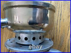 Working VTG. COLEMAN STOVE NICKEL PLATED MODEL 500 SPEEDMASTER STOVE B-47, 1947