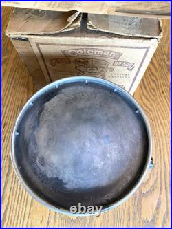 Working VTG. COLEMAN STOVE NICKEL PLATED MODEL 500 SPEEDMASTER STOVE B-47, 1947