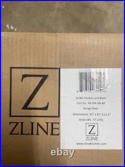 ZLINE Paramount Series Snow Stainless Steel Range Doors 48 Range, Oven Doors