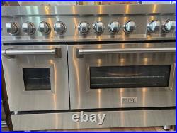 ZLINE Paramount Series Snow Stainless Steel Range Doors 48 Range, Oven Doors