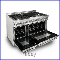 Z-line Ra48 Professional 48 Dual Fuel Range Stainless Steel